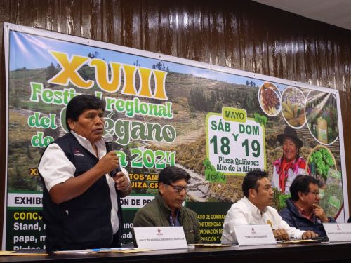 Tacna celebrará este fin de semana el Festival del Orégano para promover el consumo de su producto bandera. ANDINA/Difusión