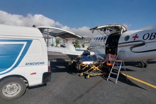 Accidente en Ayacucho: una joven serumista fue trasladada vía aérea a Lima