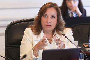 Dina Boluarte, presidenta de la República. ANDINA/Prensa Presidencia