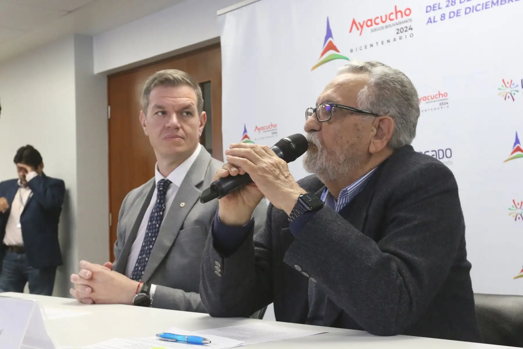 Proyecto Especial Legado presenta el Centro de Control y Operaciones de los juegos Bolivarianos del Bicentenario Ayacucho 2024, donde se podrá apreciar en tiempo real el avance de las diversas actividades para el desarrollo de esta competencia multideportiva, a realizarse del 28 de noviembre al 8 de diciembre.
FOTO:ANDINA/Hector Vinces