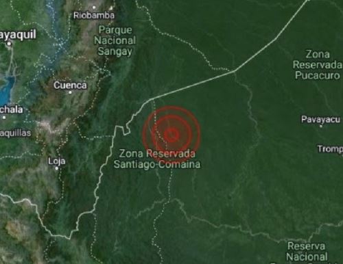 El epicentro del sismo se localizó a 189 km al suroeste de Chimbote, región Áncash. Foto: ANDINA/Difusión