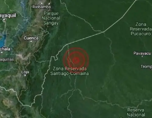 El epicentro del sismo se localizó a 189 km al suroeste de Chimbote, región Áncash. Foto: ANDINA/Difusión