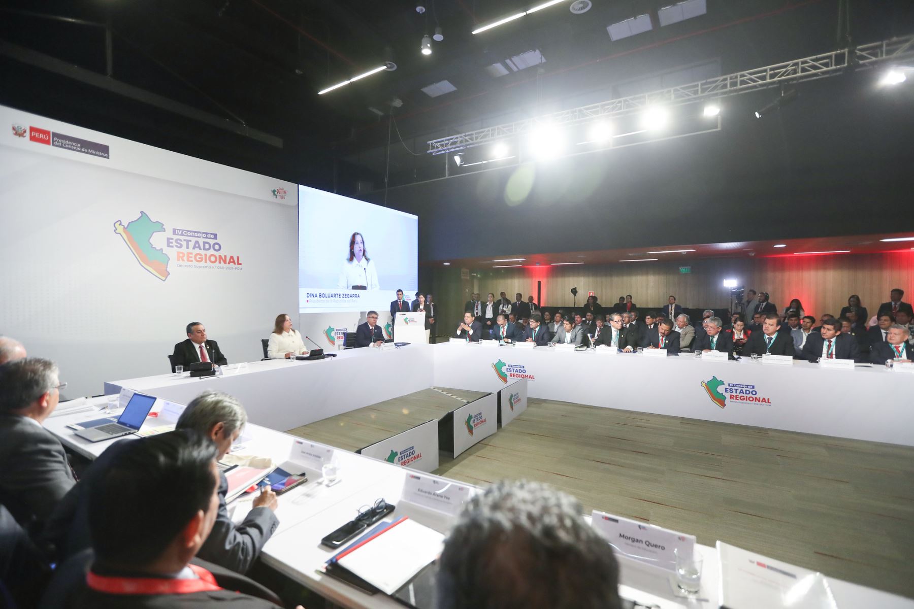 Gobiernos regionales llaman a la unidad para enfrentar la pobreza, corrupción y delincuencia. ANDINA/Prensa Presidencia