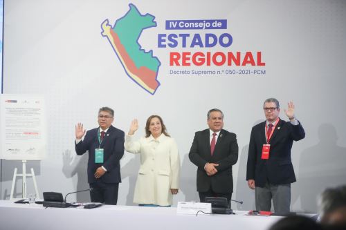 Presidenta  Dina Boluarte inaugura el IV Consejo de Estado Regional
