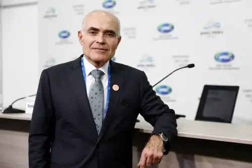 Presidente de la Reunión del Altos Funcionarios APEC, Carlos Vásquez. Foto: ANDINA/Daniel Bracamonte.