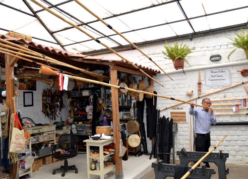 En Cajamarca se creó el museo del clarín para poner en valor este y otros instrumentos musicales autóctonos que forman parte de la identidad cultural de esta región. Foto: Eduard Lozano