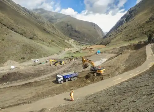 Amsac reinició las obras de remediación ambiental en proyecto ubicado en la comunidad de Santa Ana de Tusi, ubicada en la provincia de Daniel Alcides Carrión, región Pasco. ANDINA/Difusión