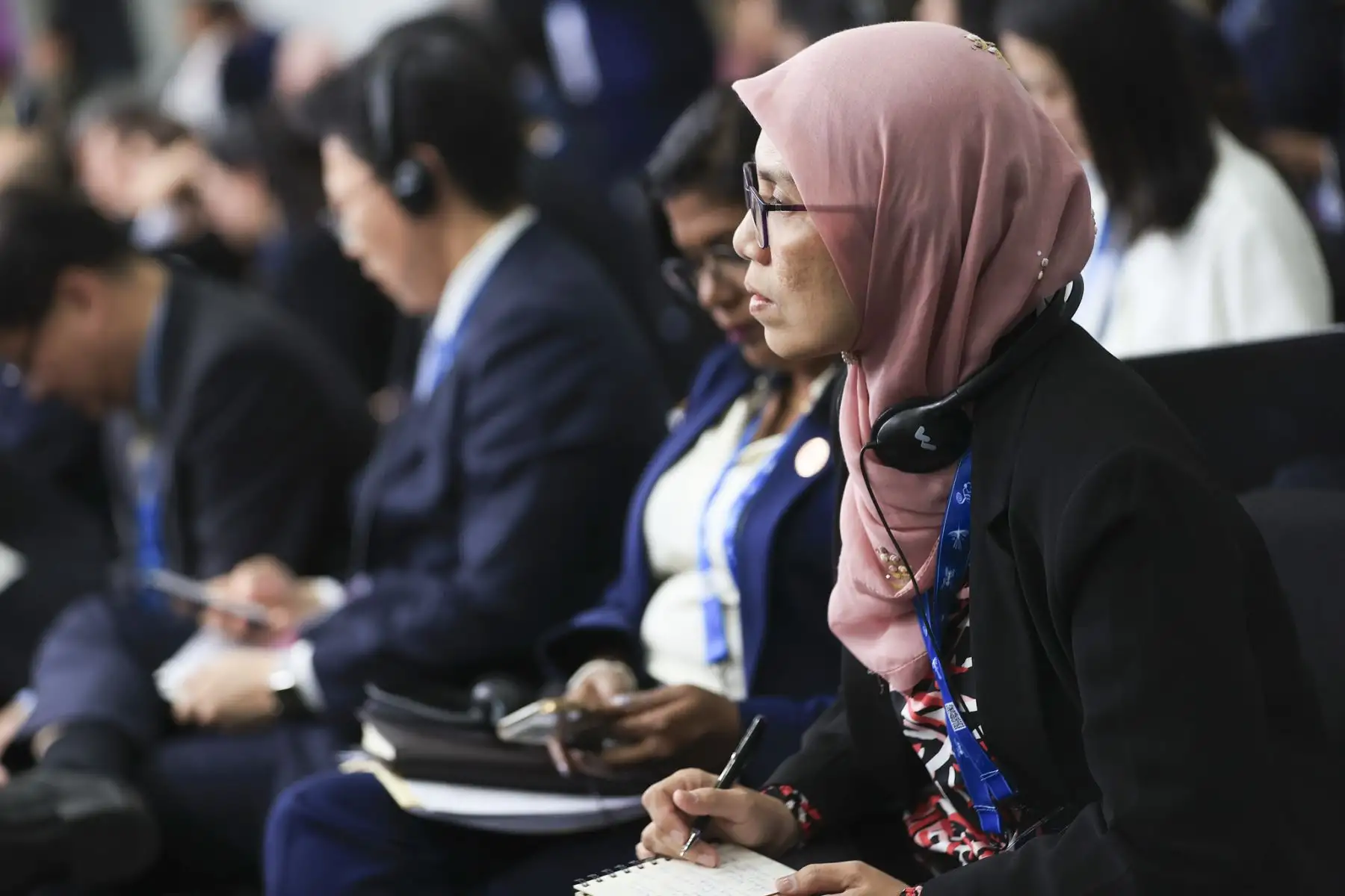 La presidenta Dina Boluarte participa en la reunión de ministras y ministros de los sectores mujer y comercio, integrantes de las 21 economías de APEC Asia Pacífico, realizada en Arequipa.
Foto: ANDINA/ Prensa Presidencia