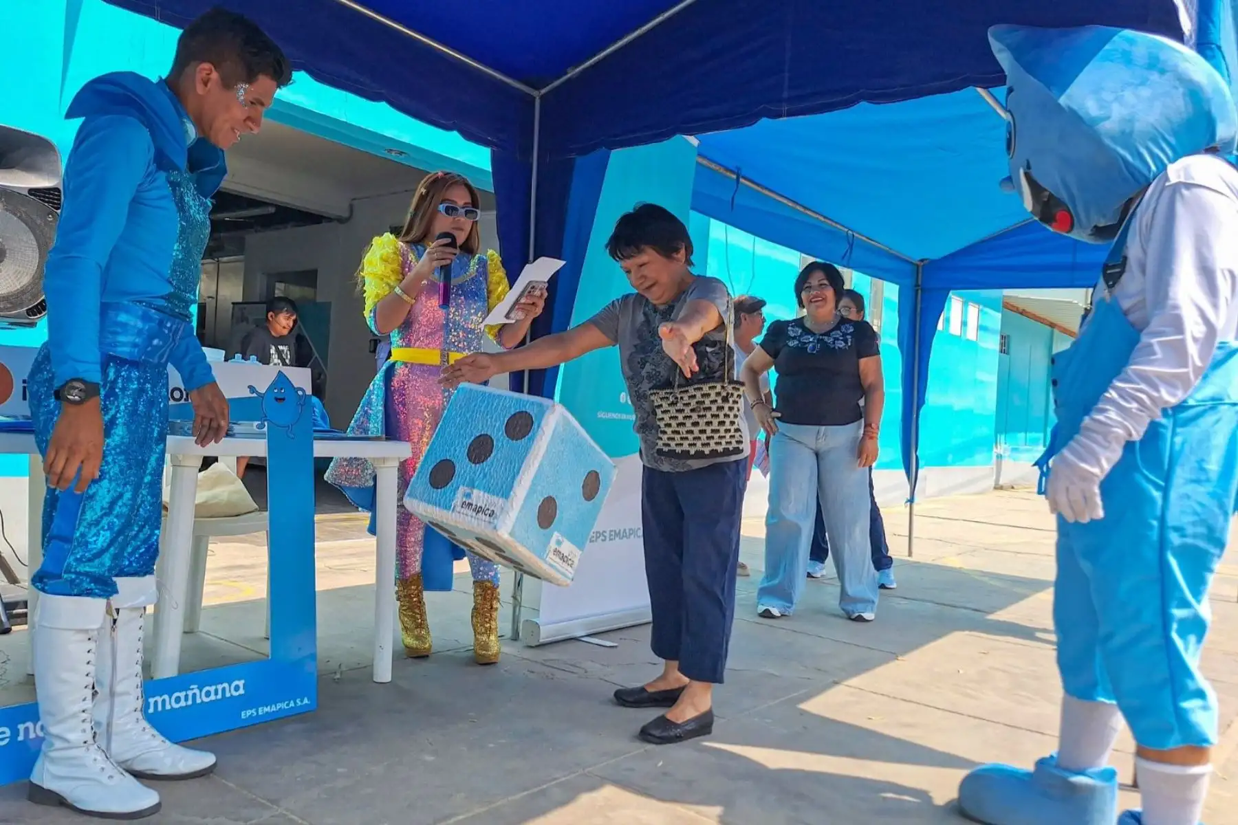El Otass lanzó una campaña para el cuidado del agua. Fotos: OTASS/Cortesía.