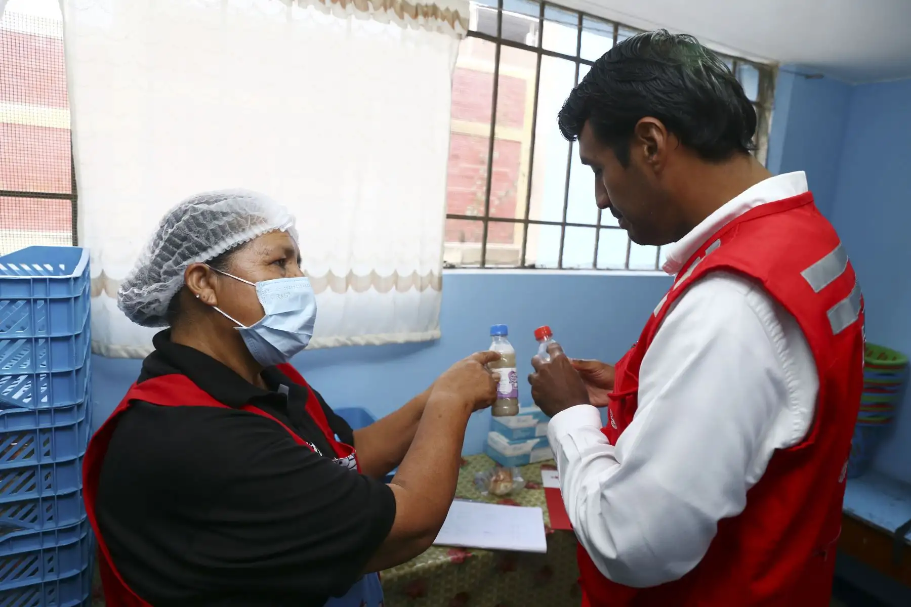 Así se da inicio a un intensivo cronograma de supervisión del programa en Lima y a nivel nacional para verificar in situ la adecuada la distribución de alimentos y promover el bienestar de nuestros niñas, niños y adolescentes escolares. Foto: ANDINA/Difusión