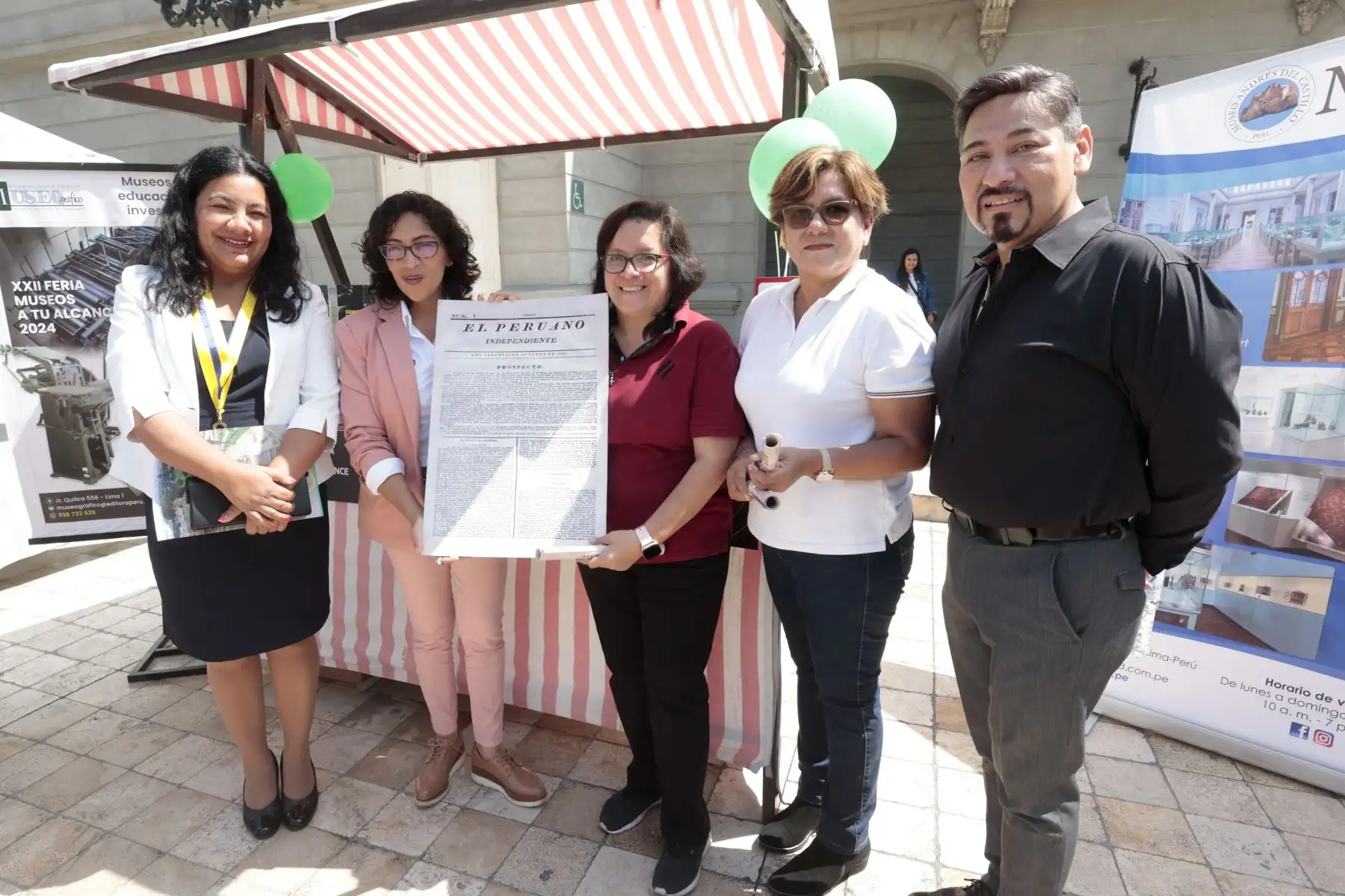 La Municipalidad Metropolitana de Lima, con la estrecha colaboración de la Red de Museos del Centro Histórico de Lima y el apoyo del Consejo Internacional de Museo, presentará la edición XXII de la FERIA DE MUSEOS “MUSEOS A TU ALCANCE” 2024.
Foto: ANDINA/Vidal Tarqui