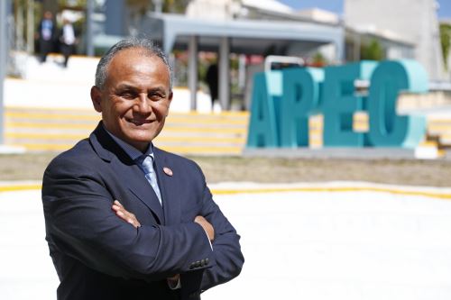 Renato Reyes, alto funcionario del Perú ante el APEC. ANDINA/Daniel Bracamonte