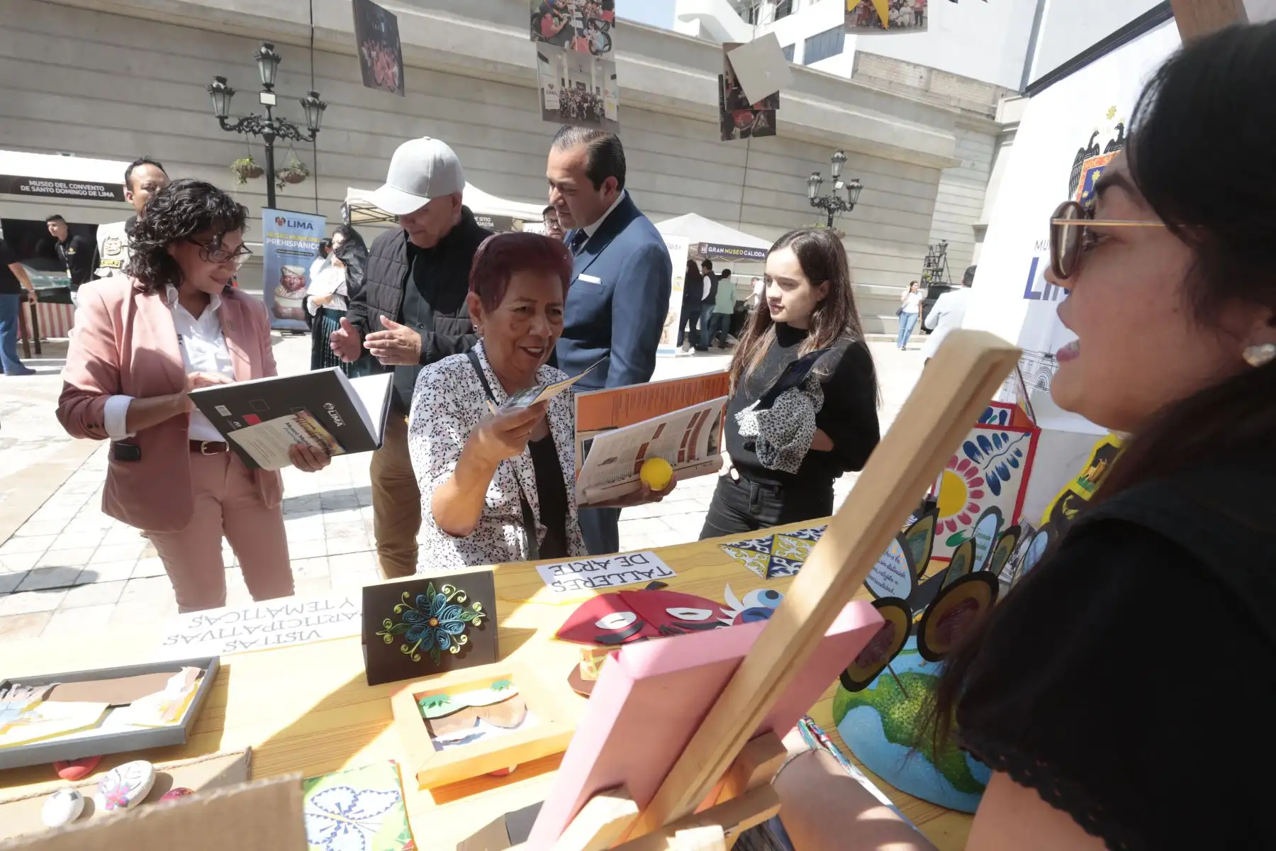 En el marco de las celebraciones por el Día Internacional de los Museos, la Municipalidad Metropolitana de Lima (MML) realizará hoy la XXII Feria Museos. Foto: ANDINA/ Vidal Tarqui