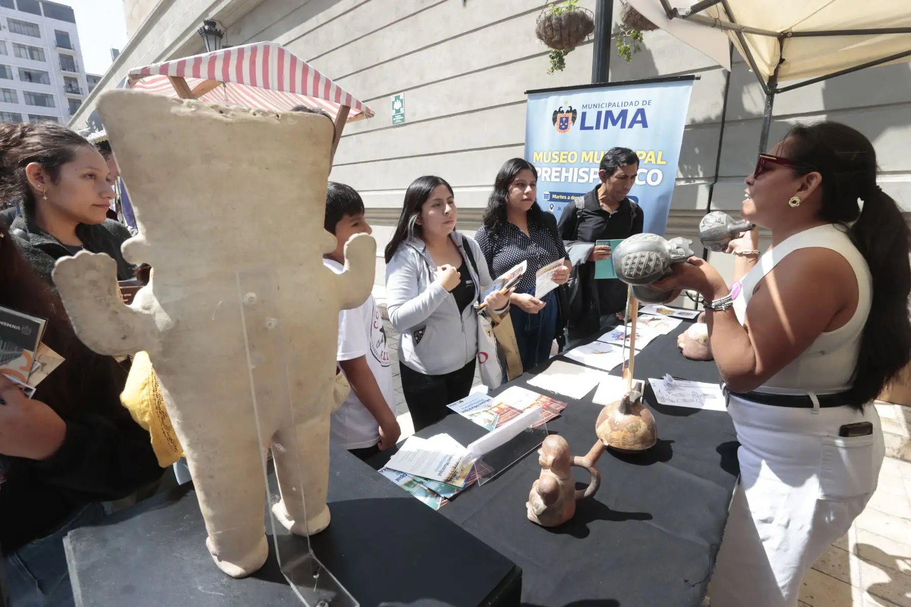 En el marco de las celebraciones por el Día Internacional de los Museos, la Municipalidad Metropolitana de Lima (MML) realizará hoy la XXII Feria Museos. Foto: ANDINA/ Vidal Tarqui