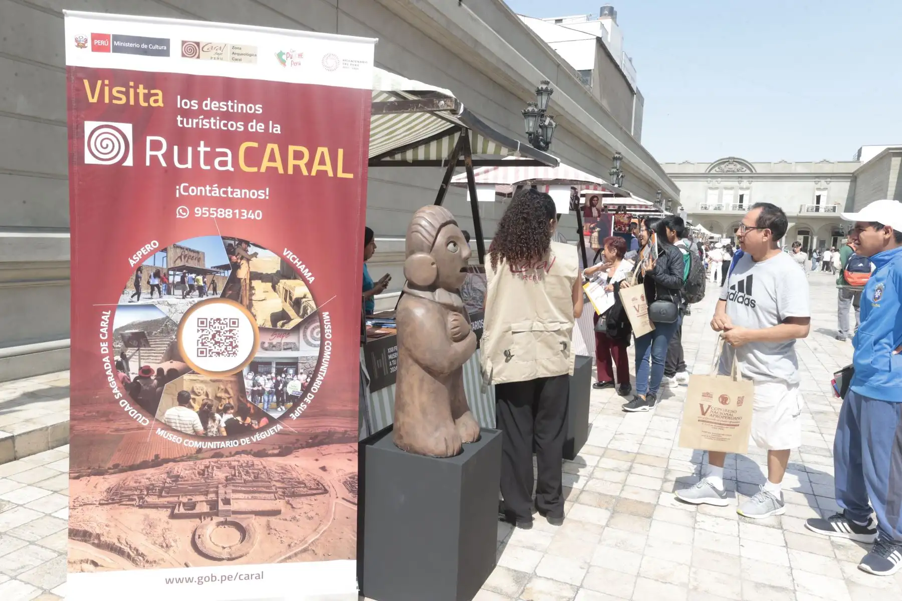 En el marco de las celebraciones por el Día Internacional de los Museos, la Municipalidad Metropolitana de Lima (MML) realizará hoy la XXII Feria Museos. Foto: ANDINA/ Vidal Tarqui