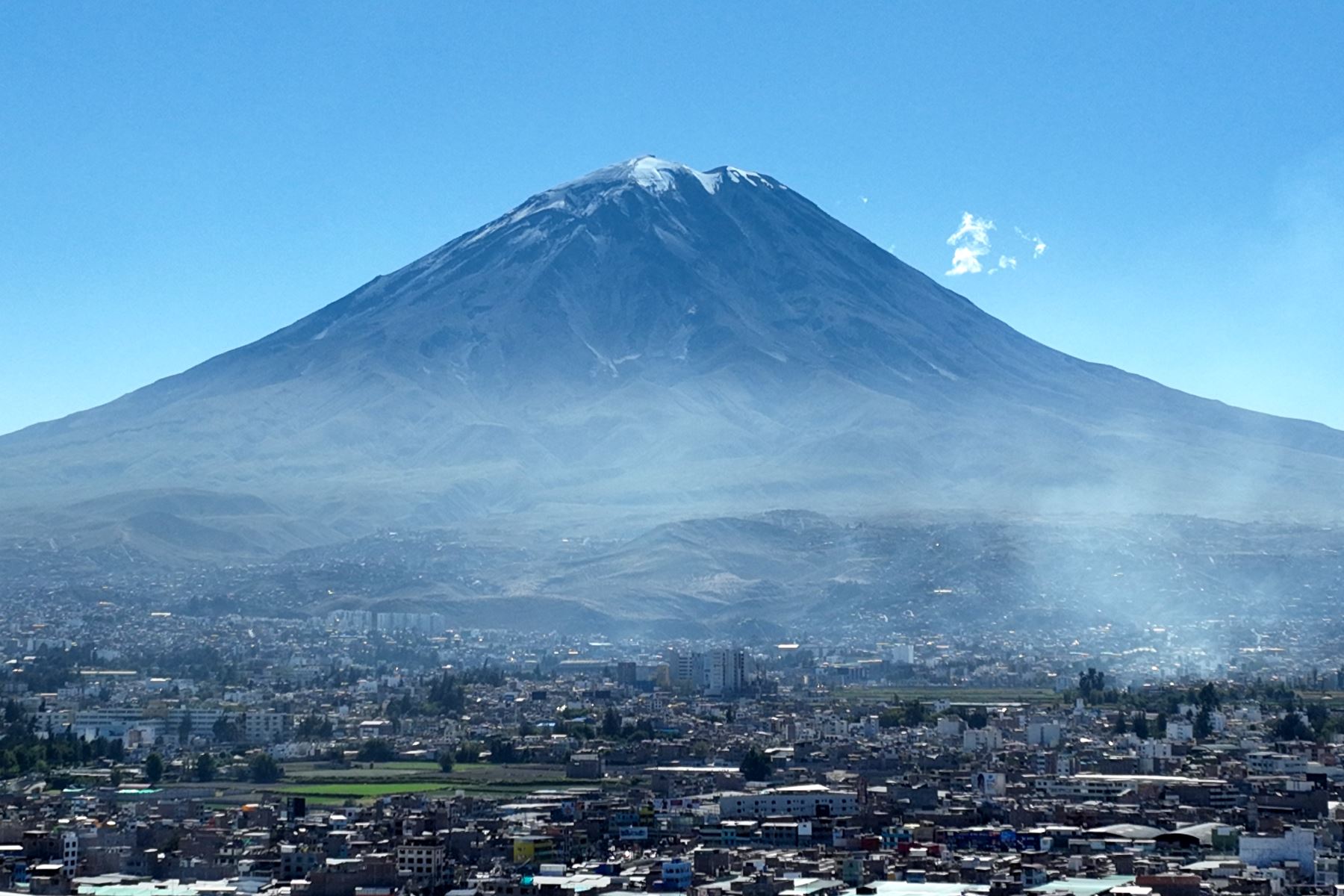 Volcán Misti, región Arequipa Foto: ANDINA/Daniel Bracamonte