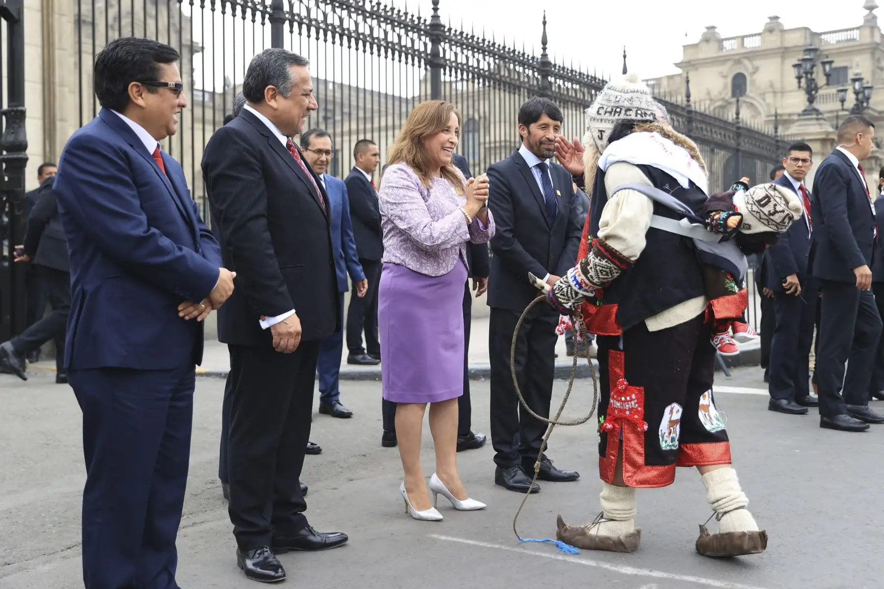 La presidenta Dina Boluarte participó del inicio de las actividades por los 200 años de la Batalla de Junín: Foto: ANDINA/ Prensa Presidencia