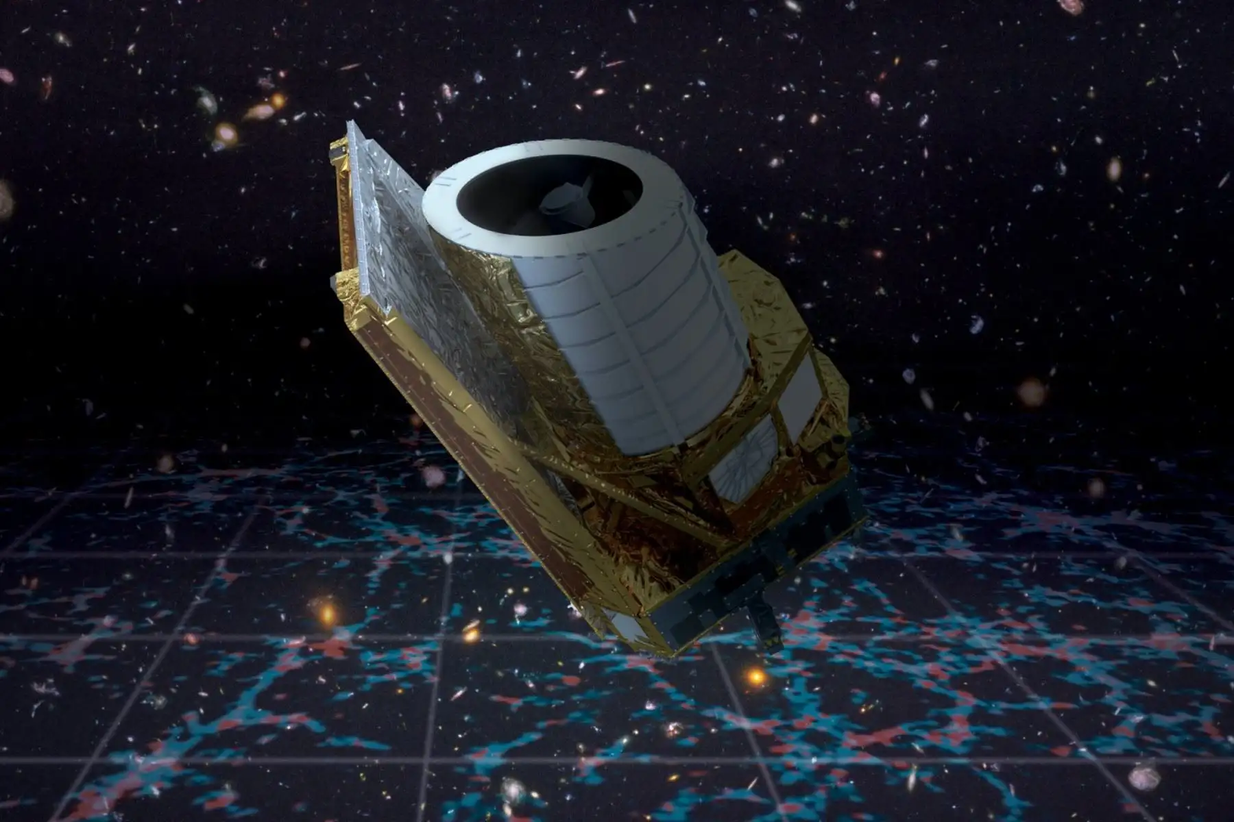 Conoce más sobre el telescopio espacial Euclid, de la ESA, cuya misión es entender la materia y energía oscura del universo.