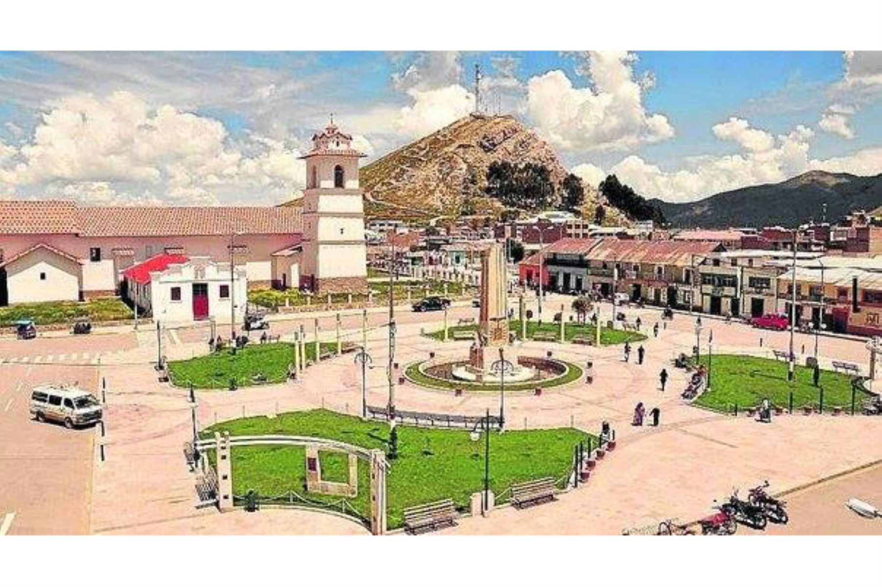 Plaza de la ciudad de Azángaro, región Puno. Foto: ANDINA/Difusión