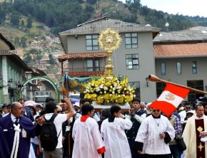 Cajamarca se prepara para la celebración de la tradicional festividad del Corpus Christi y confirmó que la misa se realizará en el coliseo Qhapaq Ñan y luego se desarrollará la procesión. Foto: Eduard Lozano