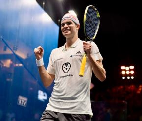 Diego Elías llegó a la cúspide del squash  al convertir en el nuevo campeón mundial