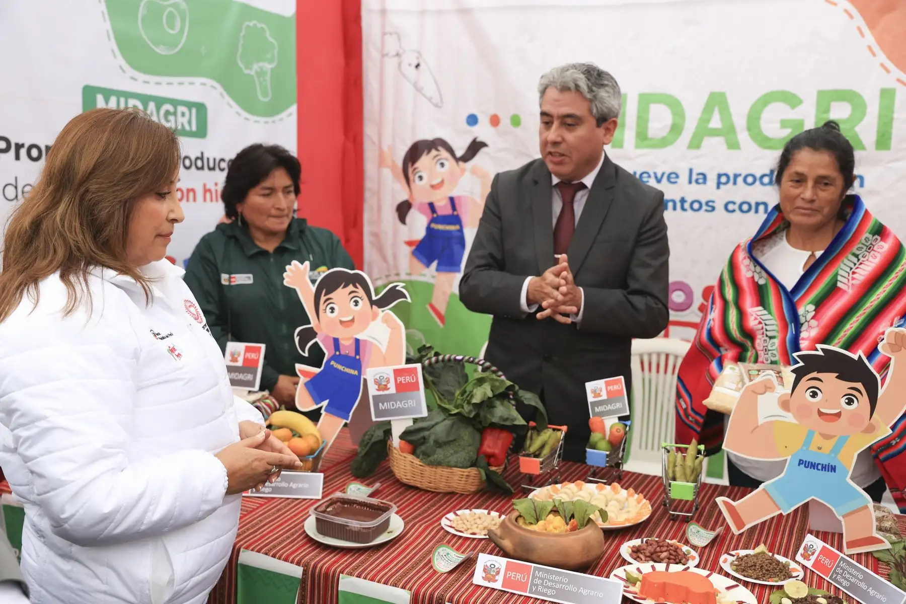 Presentación de la campaña multisectorial "Niños de Hierro" para la prevención y reducción de la anemia materno infantil al 2030.
Foto: ANDINA/Prensa Presidencia