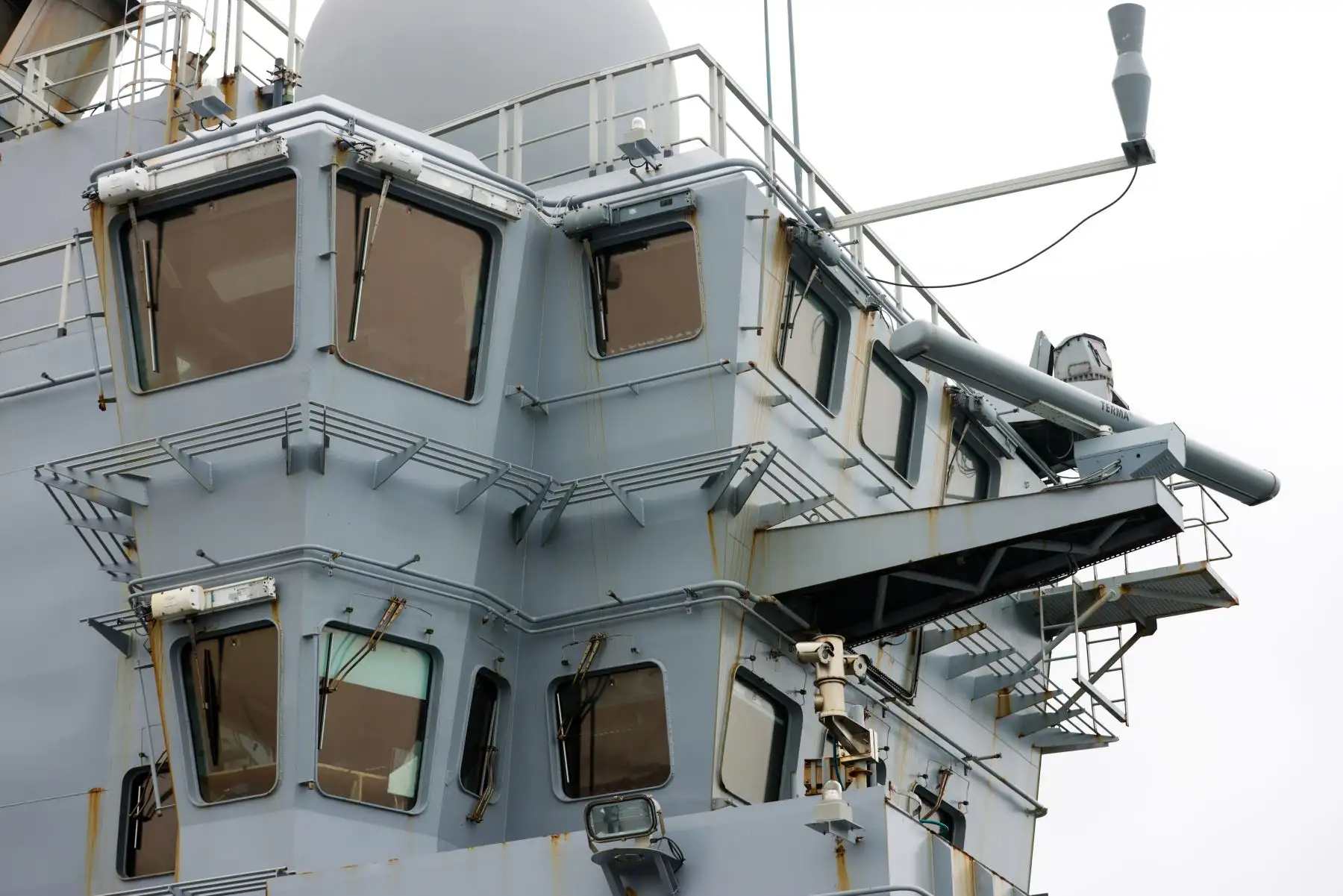 La “Misión Jeanne D´ARC” con el portahelicópteros anfibio “Tonnerre” de la Armada francesa visita la Base naval del Callao. Foto: ANDINA/Luis Iparraguirre