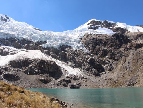 Las lagunas ubicadas en las zonas altas de Junín se encuentran al tope gracias al periodo de lluvias con lo que se garantiza el abastecimiento de agua para Huancayo y otras provincias de la región. ANDINA/Difusión
