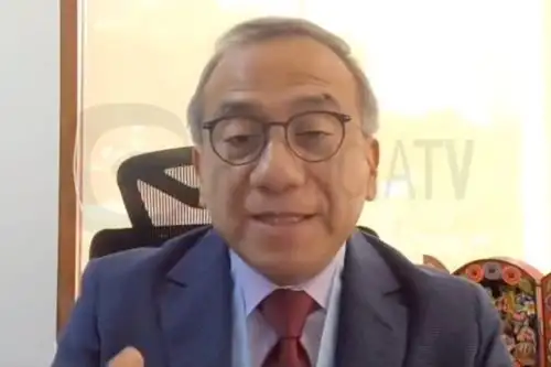 Samuel Abad, abogado de la Sociedad Nacional de Pesquería. Captura TV
