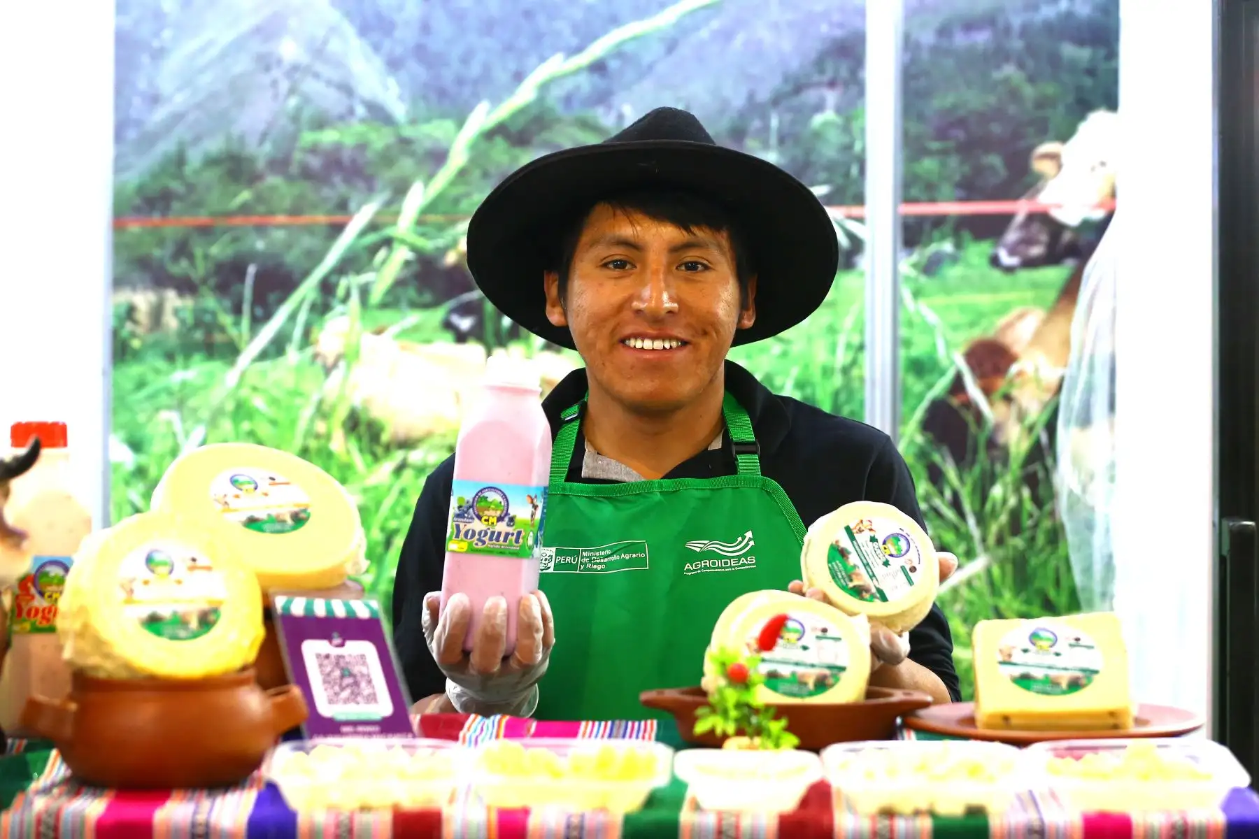 Ministerio de Desarrollo Agrario y Riego  inaugura la Segunda Edición del Salón del Queso Peruano, el evento quesero más grande del país, que se desarrolla del 23 al 26 de mayo en Lima.
Foto: ANDINA/Eddy Ramos