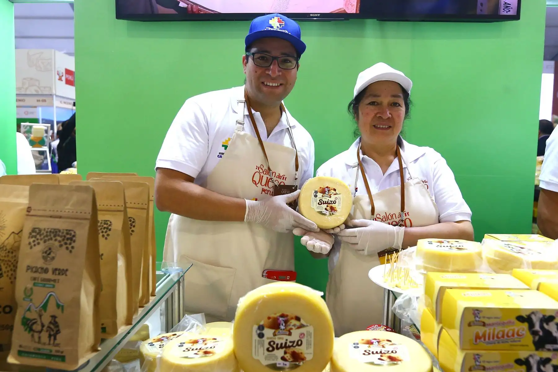 Ministerio de Desarrollo Agrario y Riego  inaugura la Segunda Edición del Salón del Queso Peruano, el evento quesero más grande del país, que se desarrolla del 23 al 26 de mayo en Lima.
Foto: ANDINA/Eddy Ramos