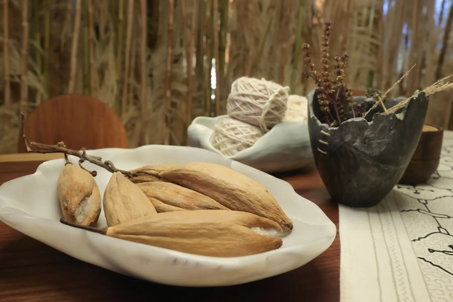 Suite Perú pone en valor el uso de los materiales naturales como la madera, la cerámica, la piedra, los textiles; las fibras naturales vegetales y de camélidos, entre otros. Foto: ANDINA/Melina Mejía