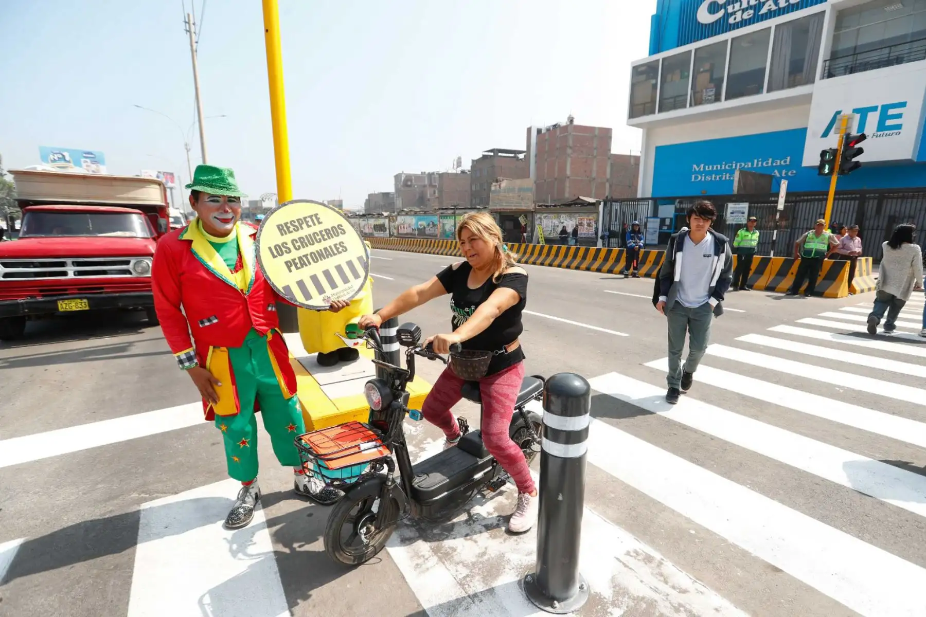 Se liberaron los últimos 3 tramos de la Av. Nicolás Ayllón, también conocida como Carretera Central, los cuales estuvieron cerrados por la realización de obras de la Línea 2 del Metro de Lima y Callao. Foto: ANDINA/Daniel Bracamonte