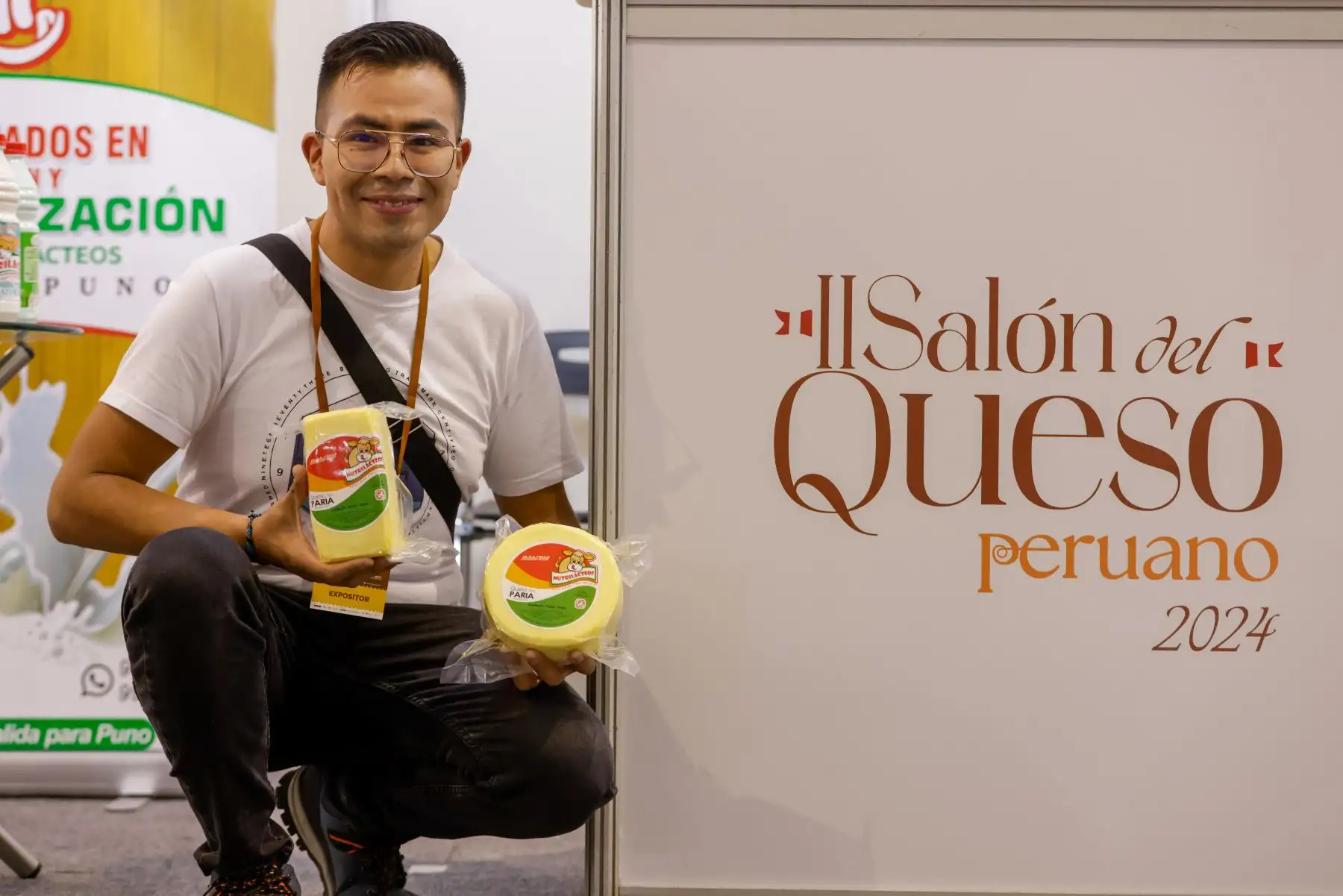 Continúa el evento quesero más grande del país: El Salón del Queso Peruano está abierto hasta el 26 de mayo. Foto: ANDINA/Luis Iparraguirre