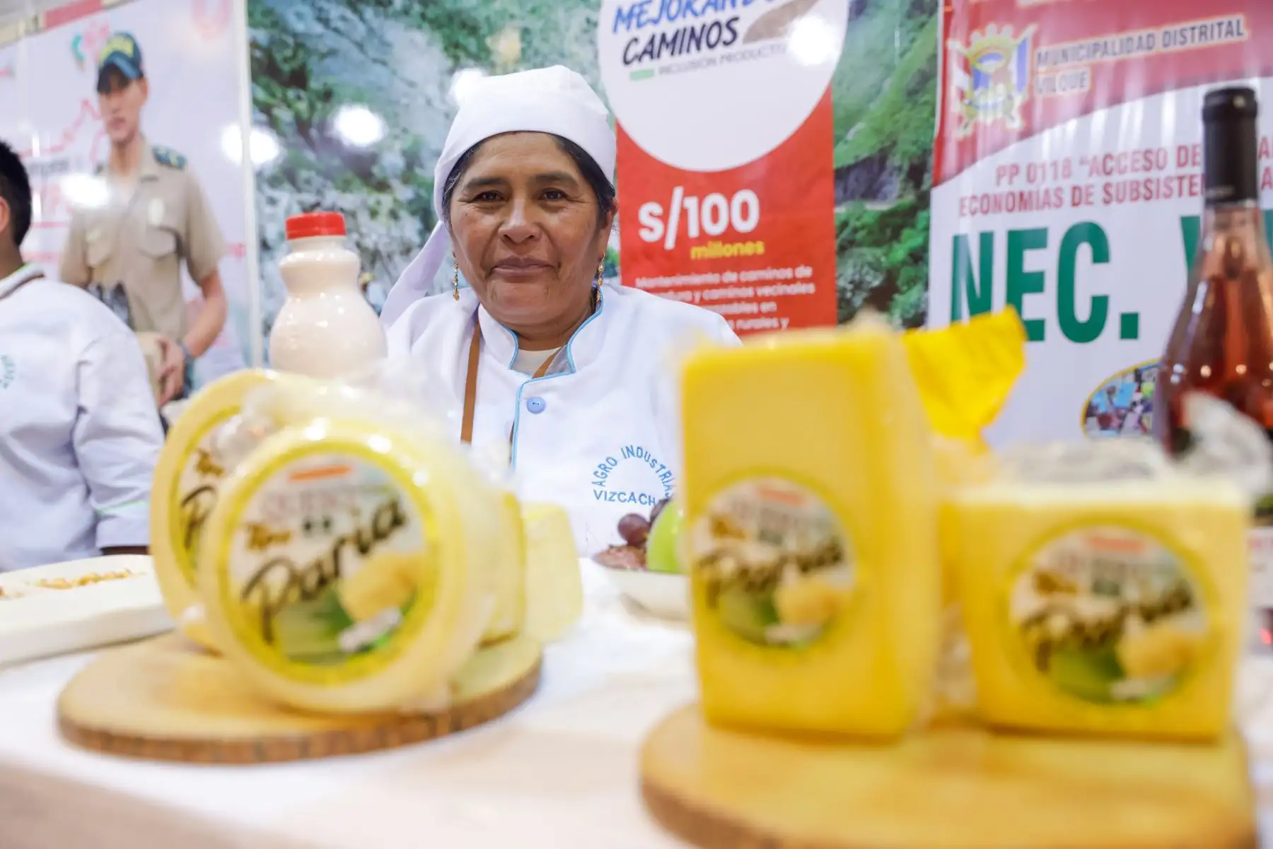 Continúa el evento quesero más grande del país: El Salón del Queso Peruano está abierto hasta el 26 de mayo. Foto: ANDINA/Luis Iparraguirre