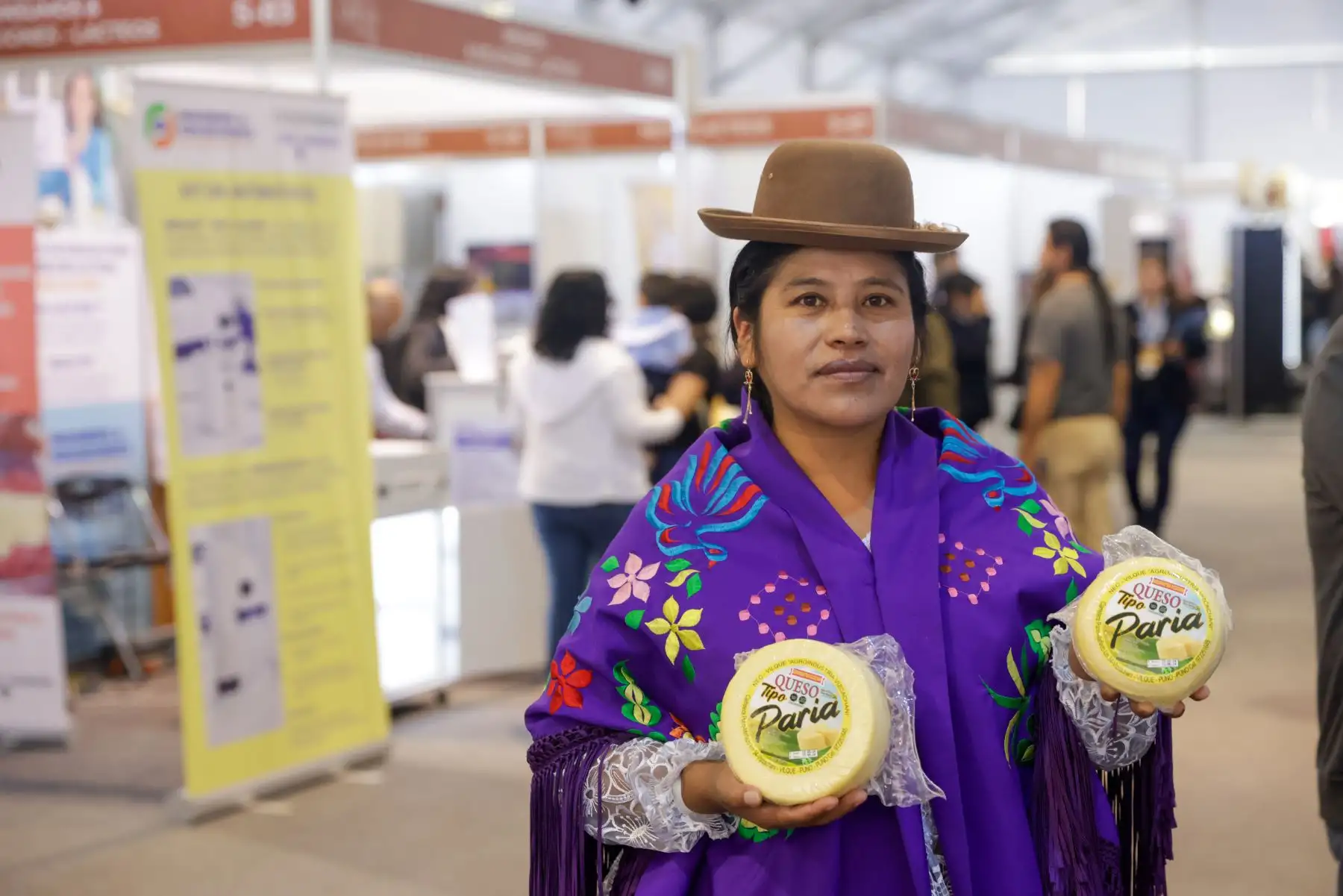 Continúa el evento quesero más grande del país: El Salón del Queso Peruano está abierto hasta el 26 de mayo. Foto: ANDINA/Luis Iparraguirre