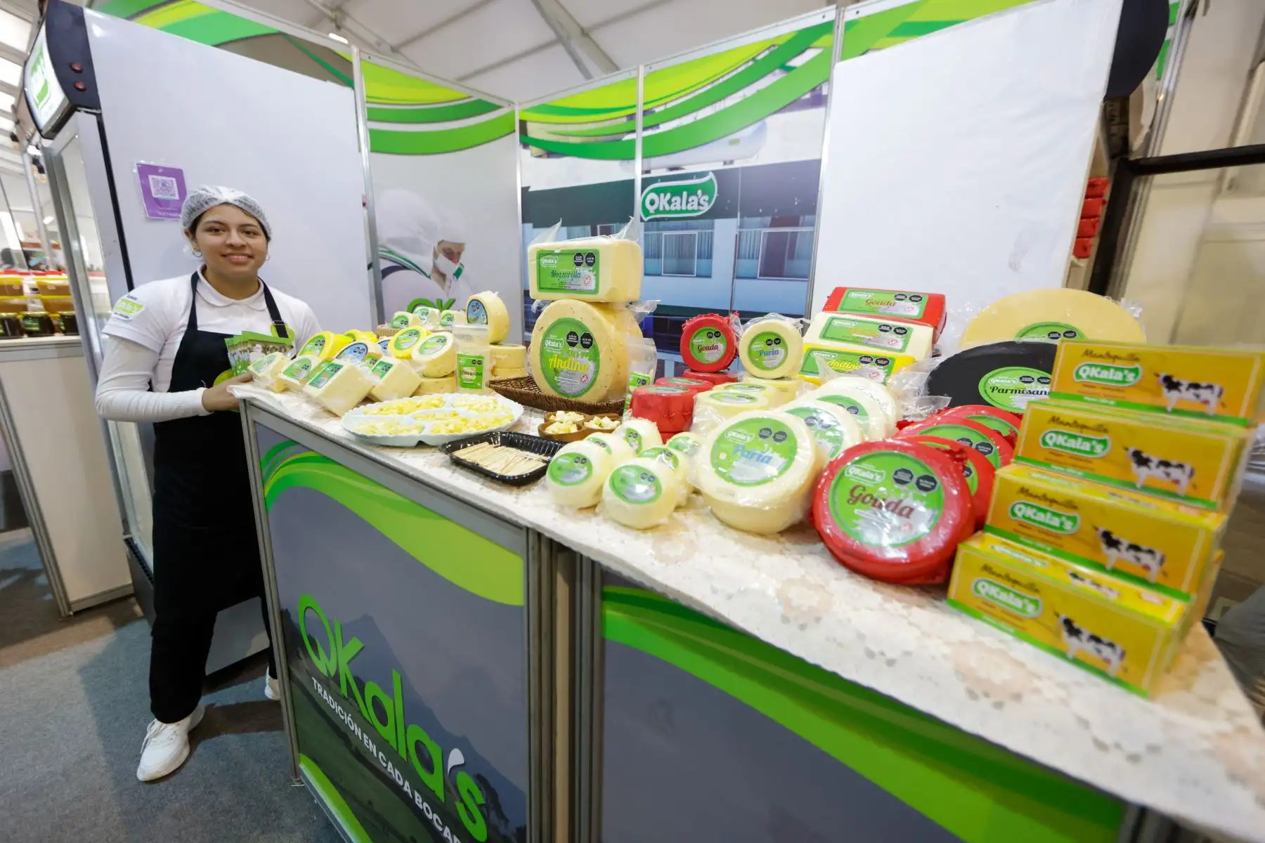 Continúa el evento quesero más grande del país: El Salón del Queso Peruano está abierto hasta el 26 de mayo. Foto: ANDINA/Luis Iparraguirre