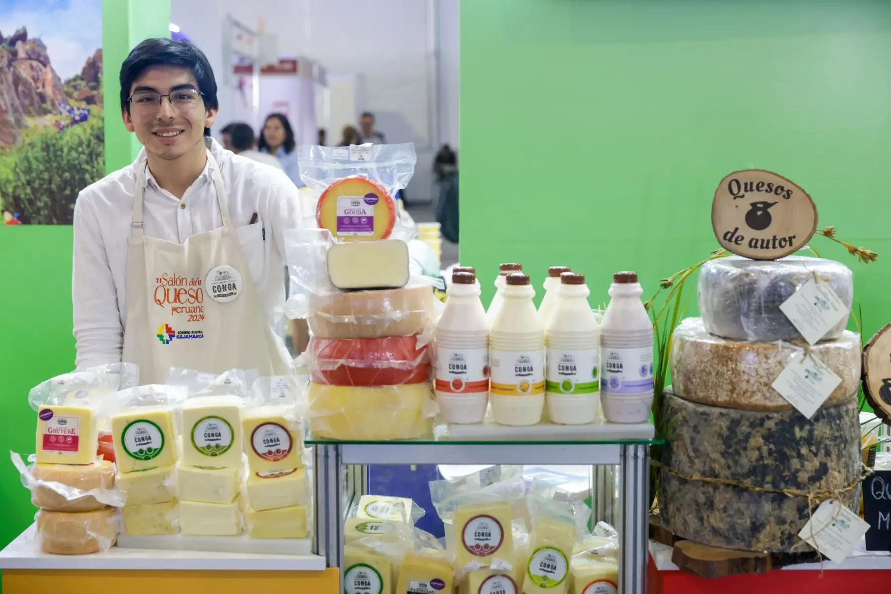 Continúa el evento quesero más grande del país: El Salón del Queso Peruano está abierto hasta el 26 de mayo. Foto: ANDINA/Luis Iparraguirre