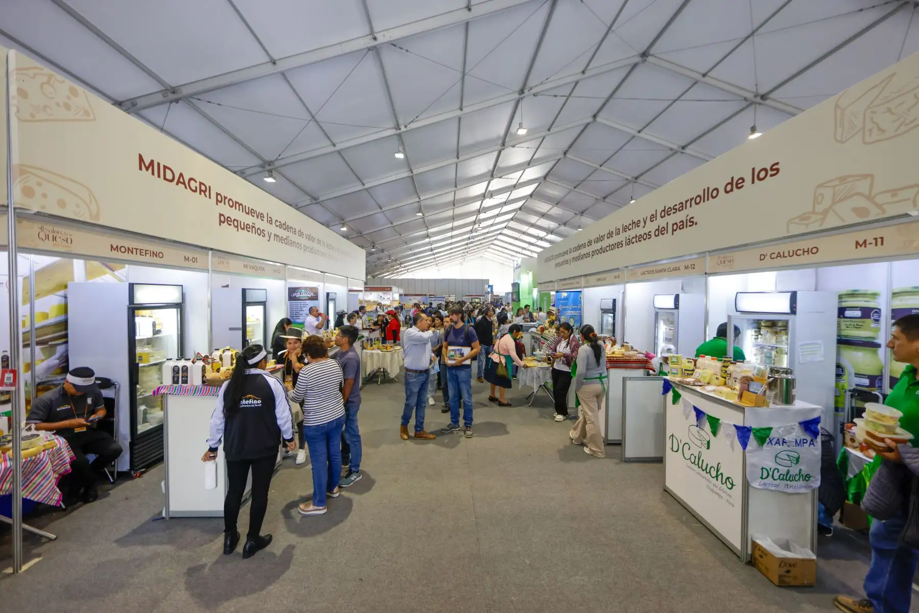 Continúa el evento quesero más grande del país: El Salón del Queso Peruano está abierto hasta el 26 de mayo. Foto: ANDINA/Luis Iparraguirre