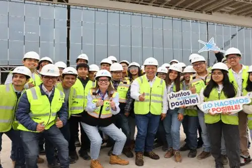 Ministro Maurate destaca beneficios económicos y laborales del Nuevo Aeropuerto Jorge Chávez. Foto: MTPE