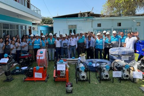 Con recursos transferidos por el Otass, Emapica adquirió equipos para mejorar servicio de saneamiento para la comunidad. Foto: OTASS/Difusión.