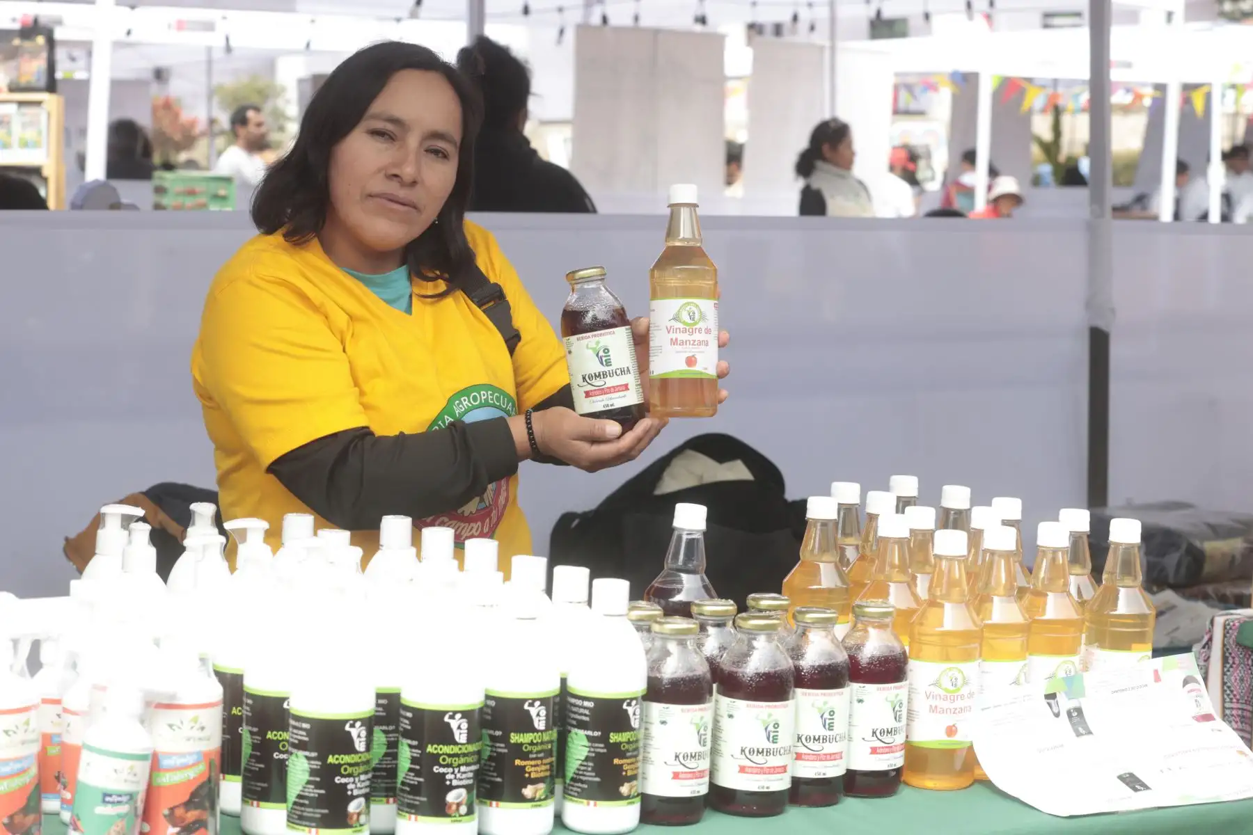 El ministerio del Ambiente realiza el 5° (Quinto) Festival de la Biodiversidad, con más de 150 emprendimientos sostenibles de diferentes regiones del país Foto: ANDINA/Vidal Tarqui