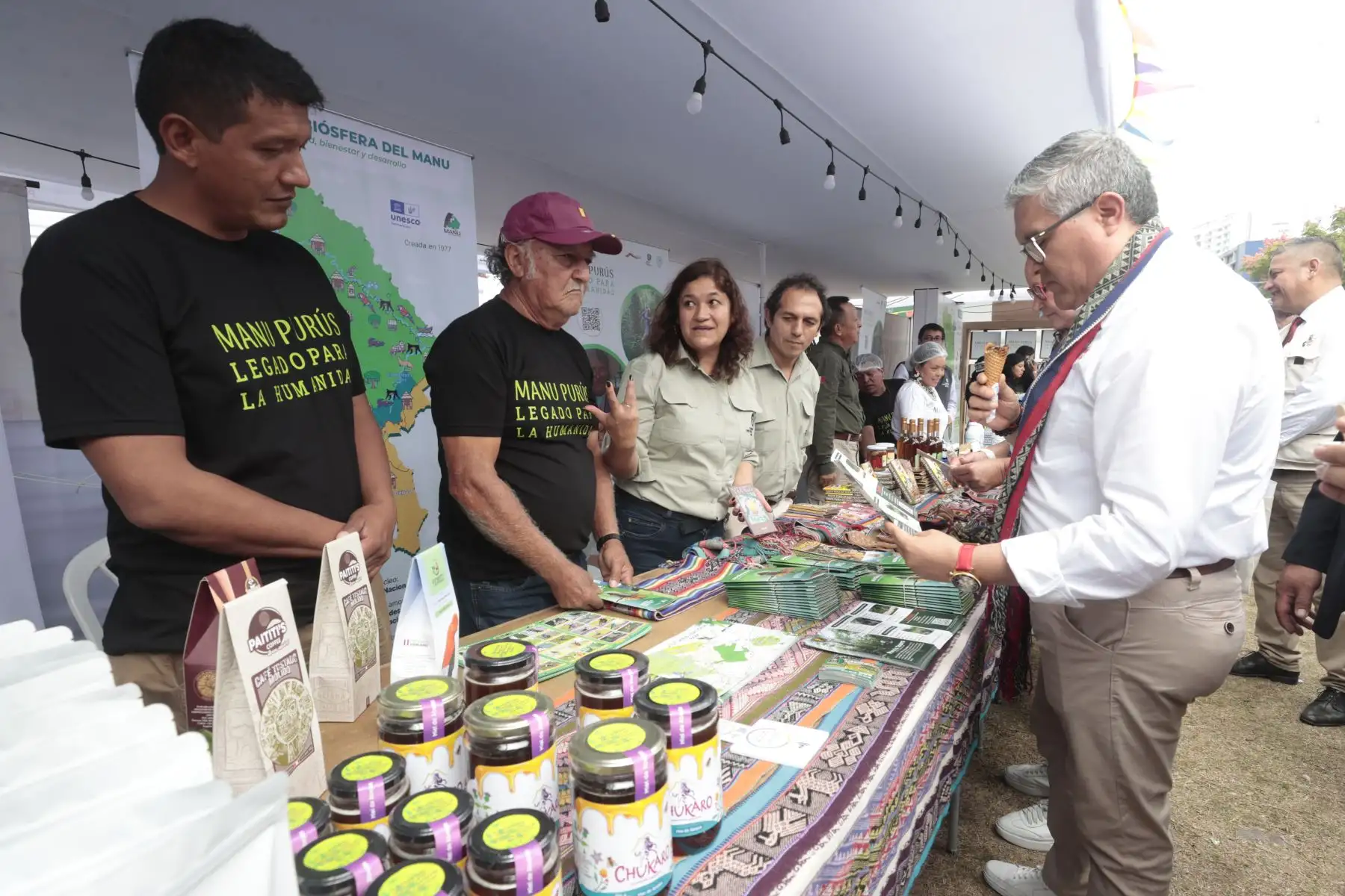 El ministerio del Ambiente realiza el 5° (Quinto) Festival de la Biodiversidad, con más de 150 emprendimientos sostenibles de diferentes regiones del país Foto: ANDINA/Vidal Tarqui