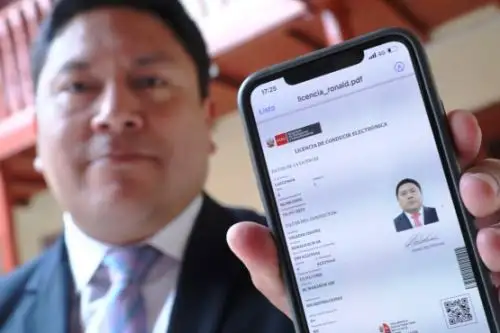 MTC entregó más de 70,000 licencias de conducir electrónicas en lo que va del año. Foto: ANDINA/Difusión.
