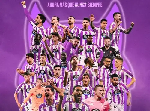 El Valladolid volverá a jugar en la Primer División de España