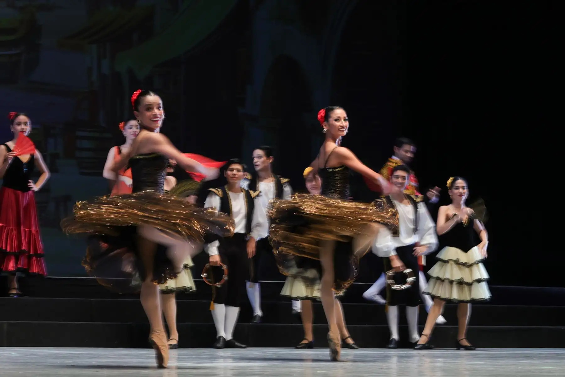 El Ballet Nacional del Perú da inicio a su primera temporada del presente año con “Don Quijote”, popular puesta en escena basada en el segundo capítulo de la novela homónima de Miguel de Cervantes Saavedra. Foto: ANDINA/Melina Mejía