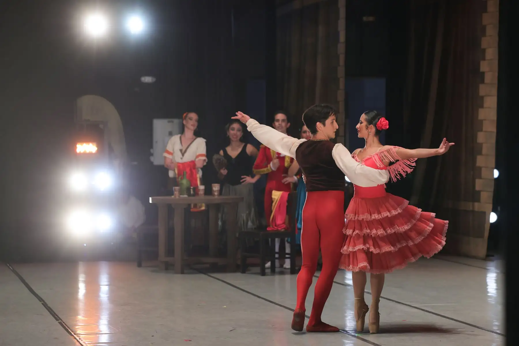 El Ballet Nacional del Perú da inicio a su primera temporada del presente año con “Don Quijote”, popular puesta en escena basada en el segundo capítulo de la novela homónima de Miguel de Cervantes Saavedra. Foto: ANDINA/Melina Mejía