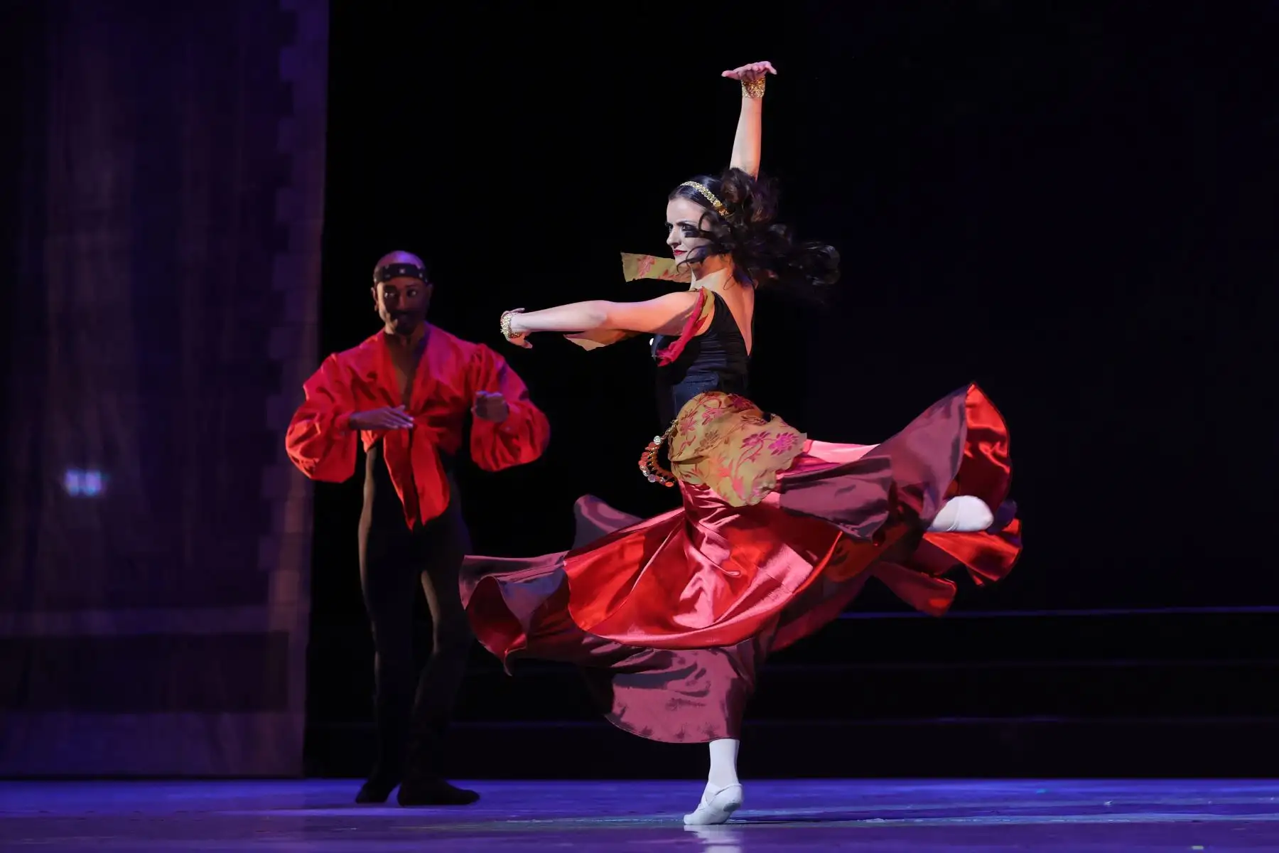 El Ballet Nacional del Perú da inicio a su primera temporada del presente año con “Don Quijote”, popular puesta en escena basada en el segundo capítulo de la novela homónima de Miguel de Cervantes Saavedra. Foto: ANDINA/Melina Mejía