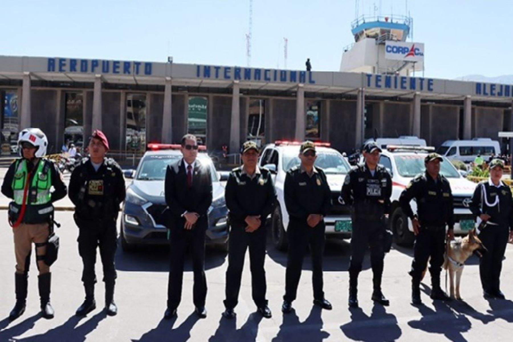 La PNP ha organizado un importante despliegue policial para garantizar la seguridad de las reuniones APEC en Cusco. Foto: Mininter/Difusión.