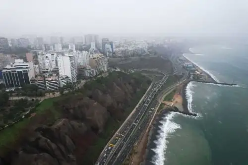 Olor a mar reportado por usuarios de distritos cercanos al mar durante la mañana estuvo asociado al ingreso de vientos del norte. Foto: ANDINA/Daniel Bracamonte